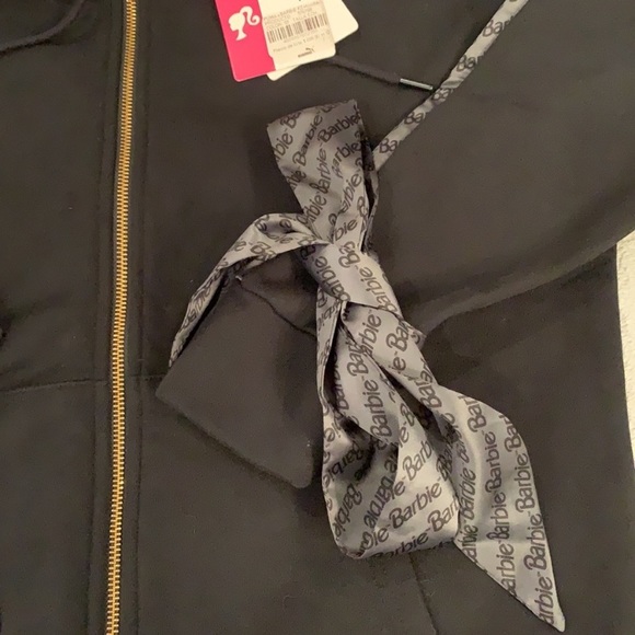 NWT BARBIE  x Puma Zip Sweater Hoodie Rare - Picture 3 of 14